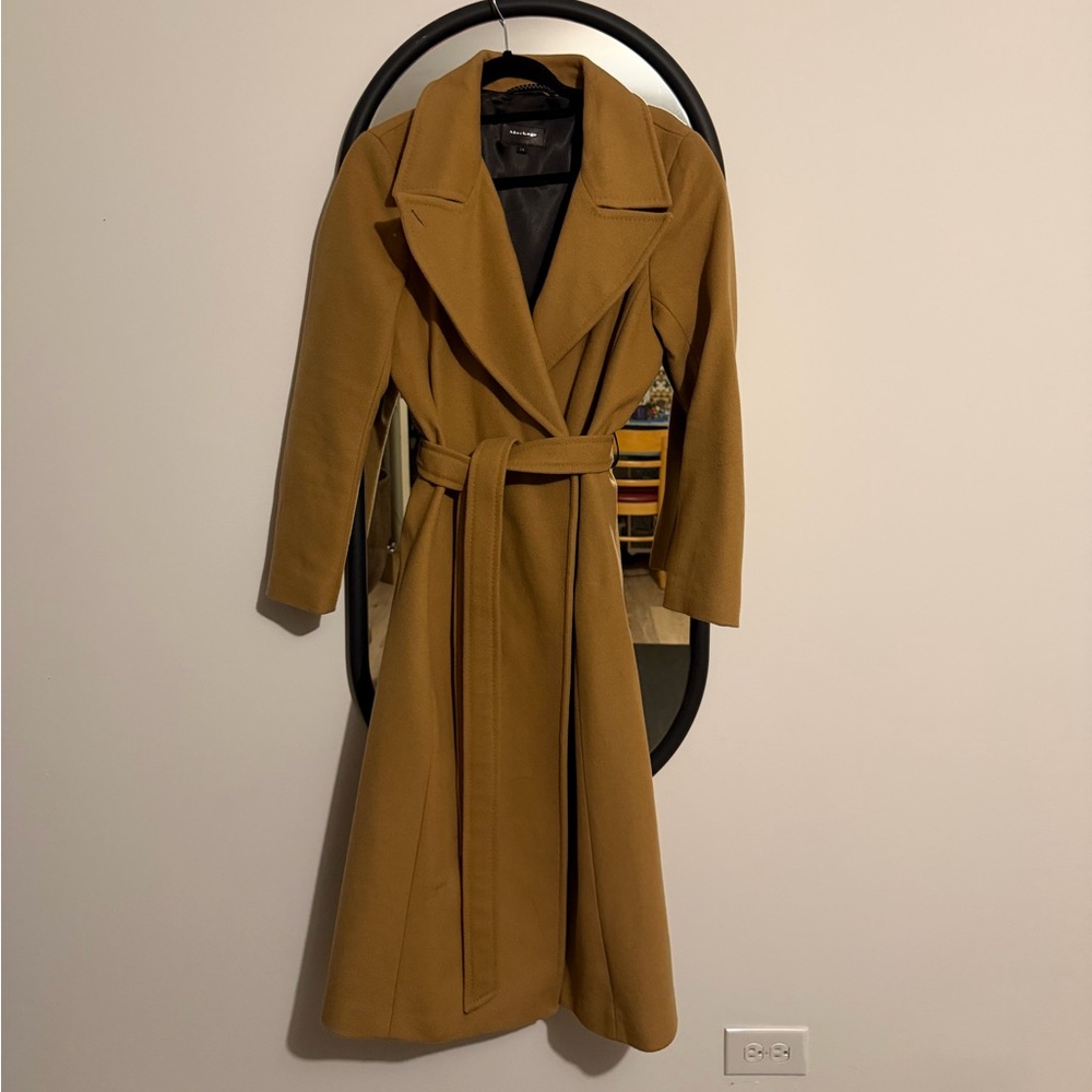 Mackage Tan Belted Coat